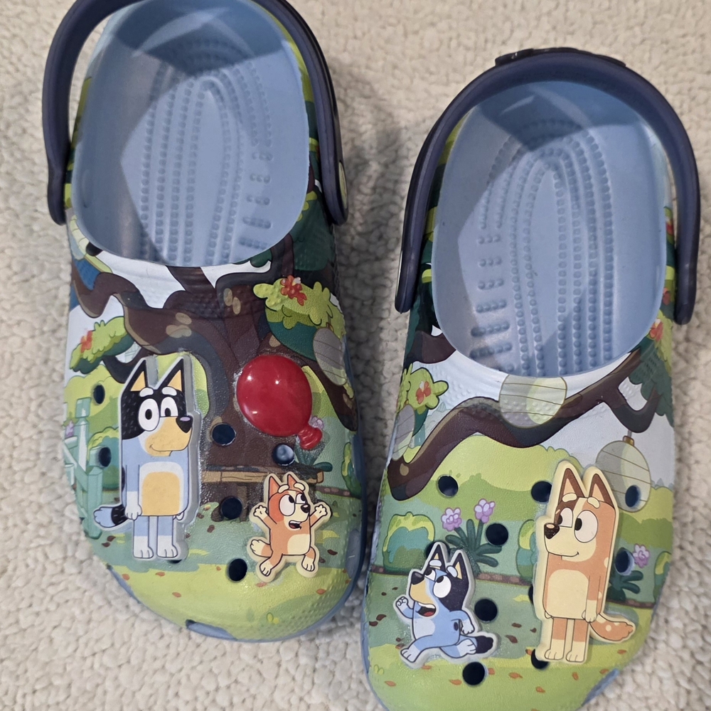 Kids Bluey CROCS size J2